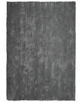 Teppich Rechteckig 160X230 Cm Dunkelgrau Getuftet Shaggy Hochflor Modern Demre