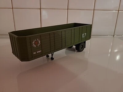 SEMI-REMORQUE SEULE : REMORQUE MILITAIRE IXO 1/43 - Photo 1/2