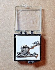 NOS 1968 69 70 71 Plymouth Road Runner Silver Tie Pin & Chain Dealer Mopar RARE!