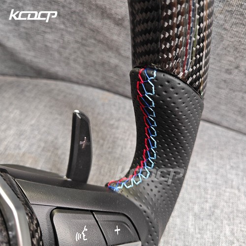 Carbon Fiber Heated Steering Wheel for BMW F30 F31 F32 F33 F34 F36 F22 M2 M3 M4 - Picture 5 of 9