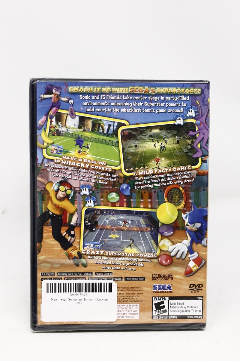 PS2 - Sega Superstars Tennis (DE Version) (NEU & OVP