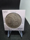 1881 Morgan Silver Dollar – Extremely Fine45 – Toning RARE