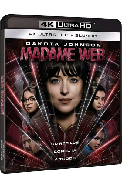 MADAME WEB BLU RAY 4K + BLU RAY