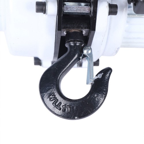 Paranco elettrico a catena 110 V 2200 libbre / 1 tonnellata gru monofase catena 10 piedi US - Foto 9 di 14