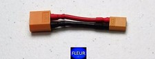 XT30 Style RC Male Connector to XT60 Male 14 AWG