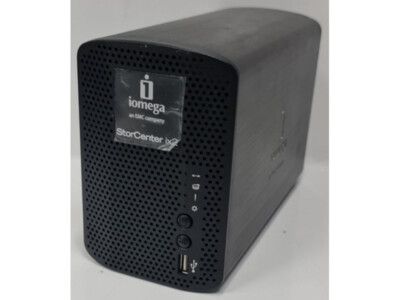 IOMEGA 2TB STORCENTER ix2 2-BAY NAS GEHÄUSE mit Netzteil