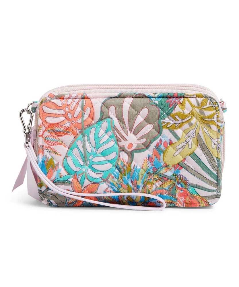 Vera Bradley L117919 Womens Rain Forest Canopy RFID All-in-One Crossbody Bag