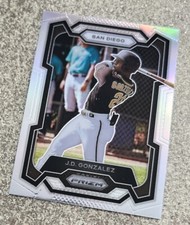 2024 Panini Prizm - #111 J.D. Gonzalez (RC) San Diego Padres  Silver Prizm