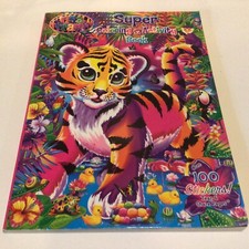 Lisa Frank Super Coloring Activity Book With Over 100 Stickers 2014