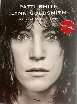BEFORE EASTER AFTER HARDCOVER SIGNED by PATTI SMITH