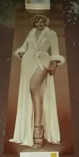 HUGE MARILYN MONROE GLOSSY DOOR POSTER 153 X 51CM MOVIE STAR VINTAGE
