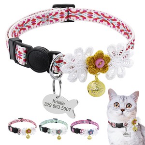 personalised cat collars ebay