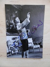 Tilo Prückner autograph signed 13x18 press picture B/W "Der Schneider von Ulm"