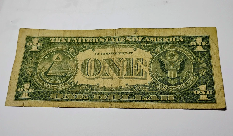 Series 1957 B Silver Certificate $1 Bill - Image 2 of 2