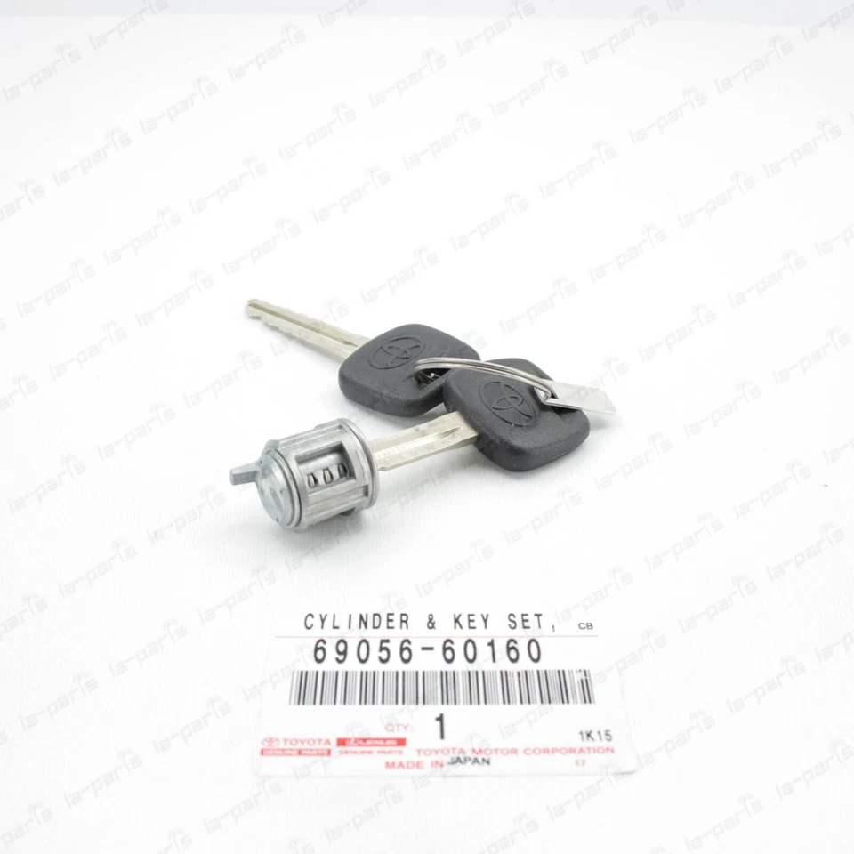 GENUINO TOYOTA 03-09 4RUNNER 02-06 CAMRY GUANTERA CERRADURA Y LLAVES 69056-60160 Foto 2 de 4