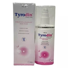 Tyrodin Creamy Lotion For Even & Radiant Skin Tone SPF 15 Maintains Glowing Skin