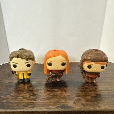 Lot of Harry Potter Funkos Kinder Egg-Cedric-Ginny-Ron Weasley-Free Shipping