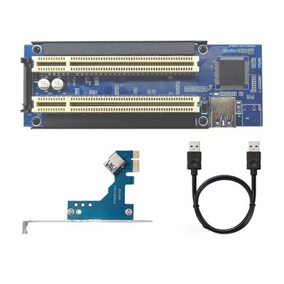 PCI-E to PCI Adapter Cable, PCIE X1 to X16 Riser Card, PCI Expansion for D6489