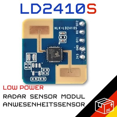 HLK LD2410S Low Power Radar Modul 24 Ghz  Bewegungserkennungs Sensor Menschen