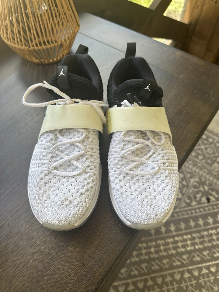 Jordan Trainer 2 Flyknit Chicago - Blanco Negro - Hombre Talla 8.5 Foto 3 de 4