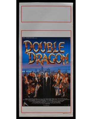 Locandina DOUBLE DRAGON Robert Patrick Decascos Scott Wolf B360