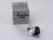 NEW GE Quartzline Projection Lamp EPG 21V 80W