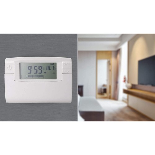 Erweiterter digitaler Zeitschaltuhr 24 Programme 3 Wandstufen, weiß - Bild 2 von 2