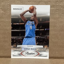 2009-10 SERGE IBAKA PANINI PRESTIGE NBA #253 ROOKIE RC CARD TORONTO RAPTORS