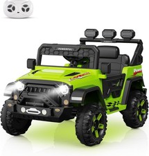 12V Kids Ride On Toy Car with Remote Control Battery Powered Toy Car for Toddler