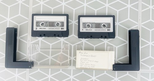 Vintage Memorex MRX2 Oxide X 10 Tape Case And Cassettes Previously Recorded Over - Picture 5 of 8