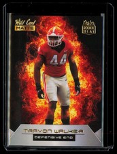 2022 Wild Card Matte #RH-15 Travon Walker Rookie Heat Black/Orange Georgia
