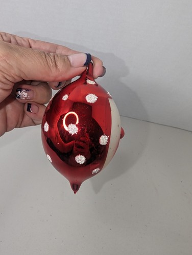Vintage De Carlini Italy Lot Of 5 Figurine Blown Glass Christmas Ornaments - Picture 21 of 23