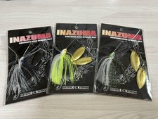 ③ Dranckrazy Anaconda Head Spinnerbait INAZUMA 1/2oz Set of 3 Colors W1.08