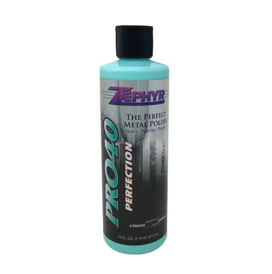 #ad NEW Zephyr PRO40016 Pro 40 Perfection Metal Polish 16 Oz Free Ship $16.50