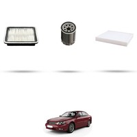 Hoffcar Set Service - 3 Filter Kompatibel Mit Subaru Legacy III 2.0 16V 101Kw