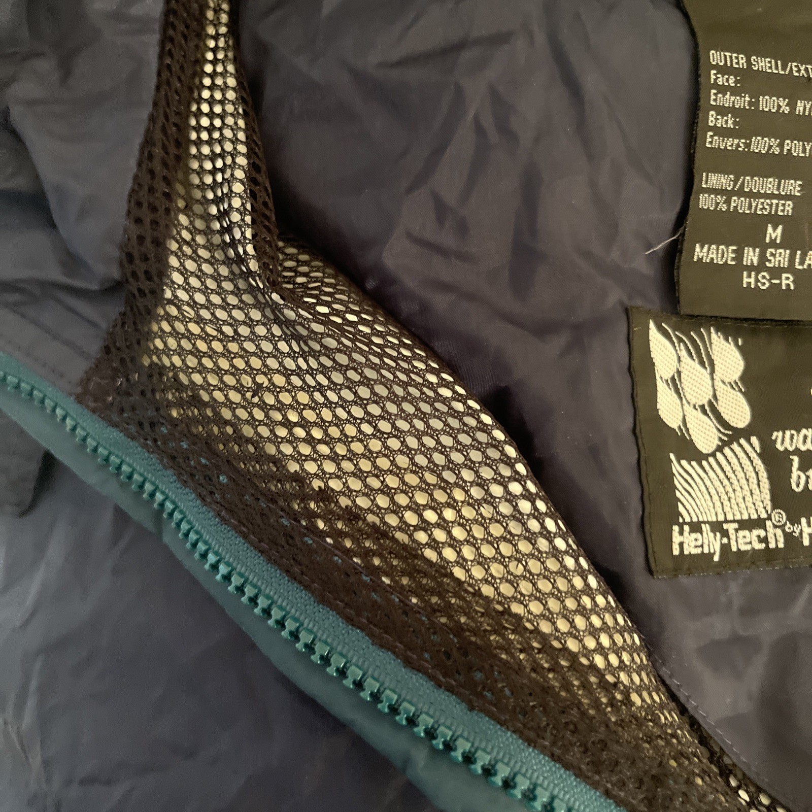 Helly Hansen Windbreaker Jacket Men Medium M Blue… - image 10