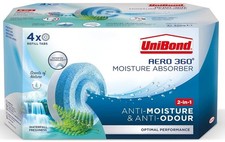 Image of UniBond AERO 360 Moisture Absorber Lavender Refill Tab 4 x 450g