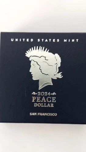 2024-S United States Proof Peace Silver Dollar, OGP