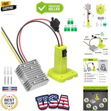 18V to 12V Step Down Converter Compatible with Ryobi 18V Battery Adapter, Vol...