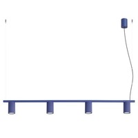 HäNgelampe Aluminium Ultramarin HöHenverstellbar GU10 122 Cm Pendelleuchte KüChe