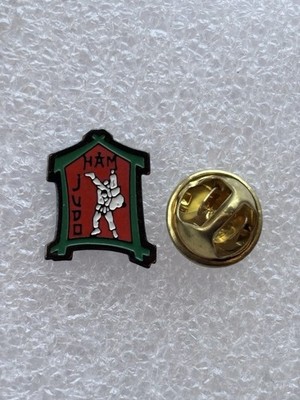 Pin s Tatami Judo Schinken Sport Kampfkunst Gürtel Schwarz Schwarz Kimono Griff Dojo