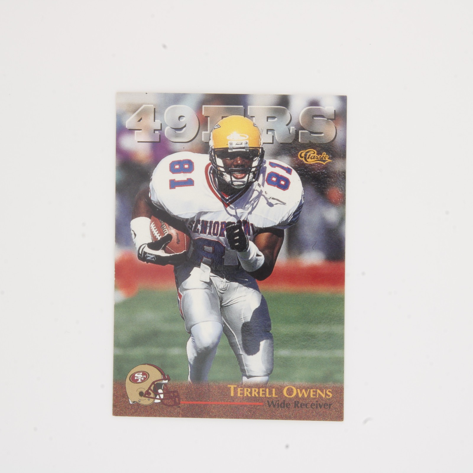 1996 Classic NFL Rookies - Terrell Owens #94 (RC)