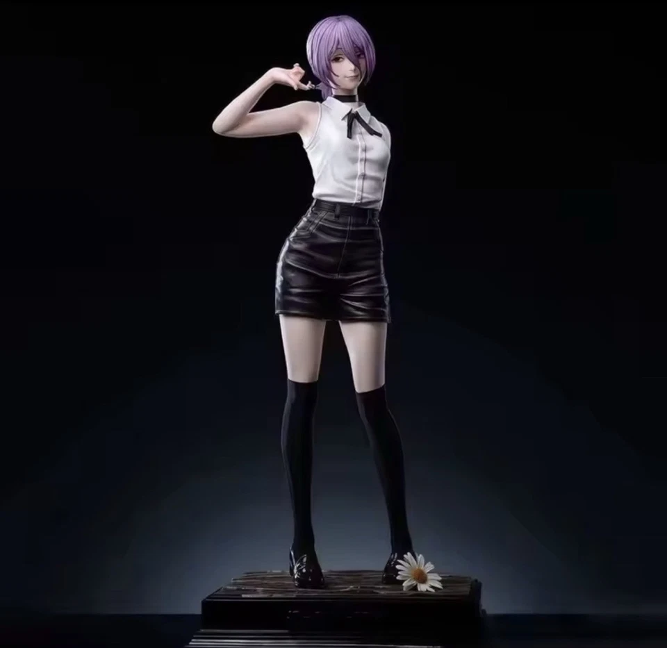 Anime Chainsaw Man Reze Action Figure Collection 33cm Tall Model Toys Decor Gift - Image 2 of 4