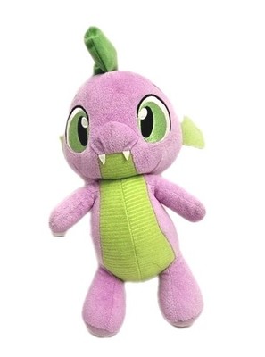 My Little Pony Spike Dragon Plush,  10  Hasbro 2016 Purple/Green Stuffed Animal 