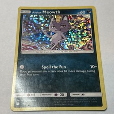 Alolan Meowth 10/12 Confetti Holo HP - McDonald's Collection 2019 - Pokemon TCG on eBay