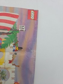 LEGO 6267 Lagoon Lock-up INSTRUCTIONS & Base Plate ONLY - Vintage 1991 Pirates