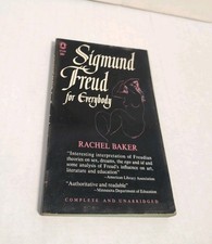 Sigmund Freud for Everybody (1963) Rachel Baker PB Psychology F186