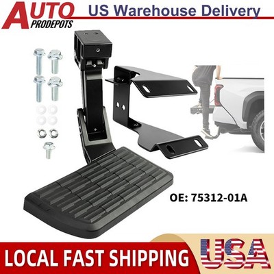 Retractable Truck Bed Step For 2015-2020 Ford F-150 75312-01A Rear Bumper Step