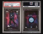 2023-24 Topps Knockout UCL Purple Yann Aurel Bisseck Rookie RC â¢ PSA 9 â¢