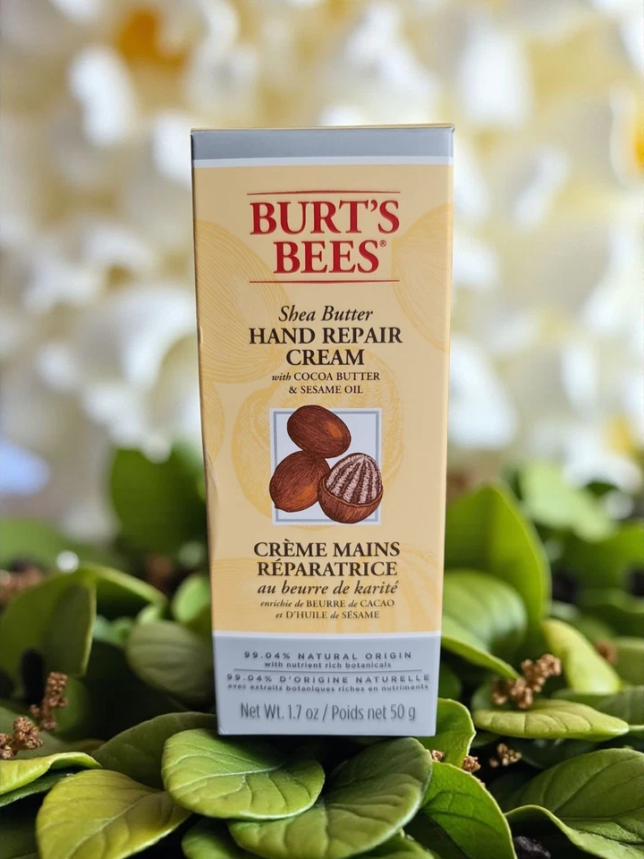 Burt's Bees Shea Butter Hand Repair Cream, 50 g- 99.04% Natural Origin - Neu